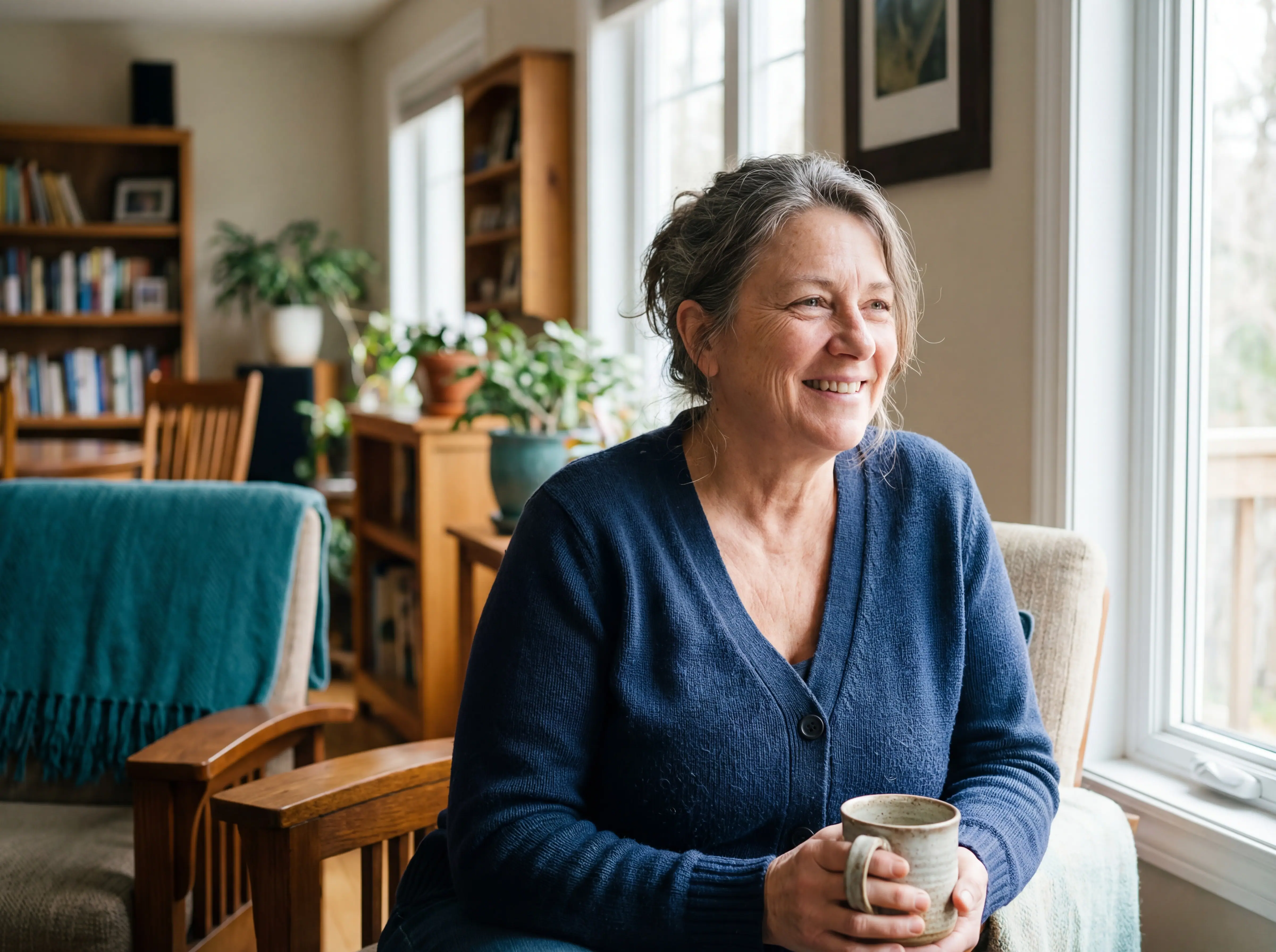 A patient who has successfully accessed prescription medications through a manufacturer assistance program